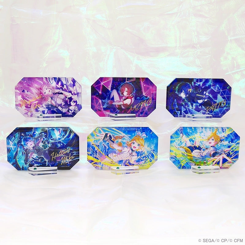 (Goods - Ornament) Hatsune Miku: Colorful Stage! World Link Acrylic Block Stand KAITO