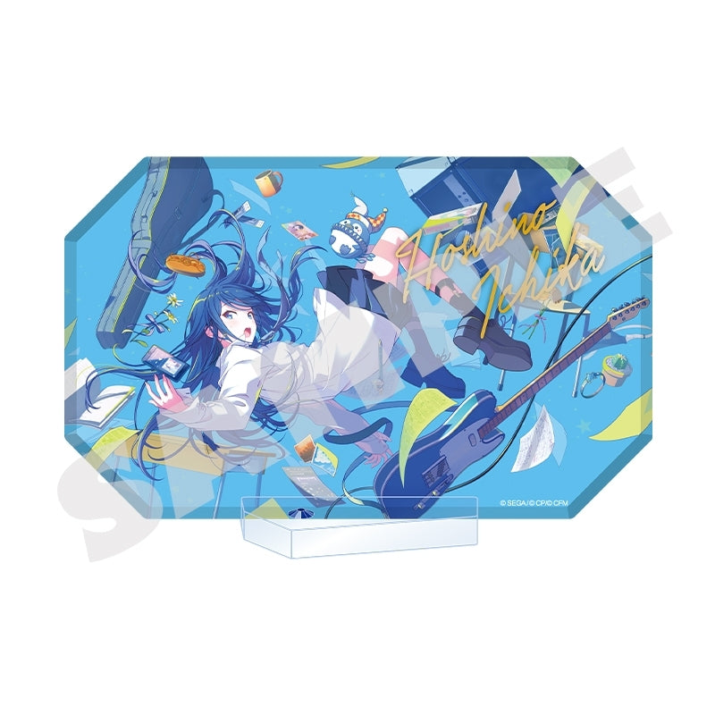 (Goods - Ornament) Hatsune Miku: Colorful Stage! World Link Acrylic Block Stand Ichika Hoshino