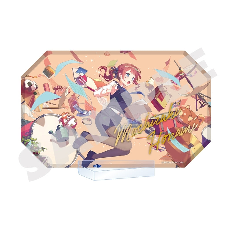 (Goods - Ornament) Hatsune Miku: Colorful Stage! World Link Acrylic Block Stand Honami Mochizuki