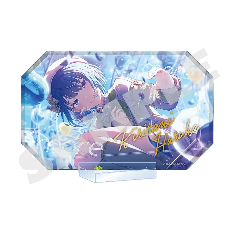 (Goods - Ornament) Hatsune Miku: Colorful Stage! World Link Acrylic Block Stand Haruka Kiritani