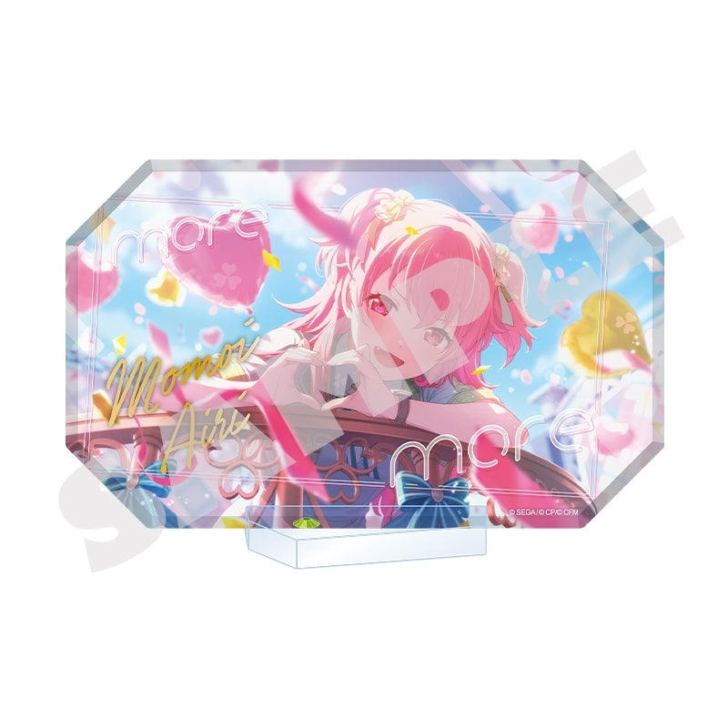 (Goods - Ornament) Hatsune Miku: Colorful Stage! World Link Acrylic Block Stand Airi Momoi