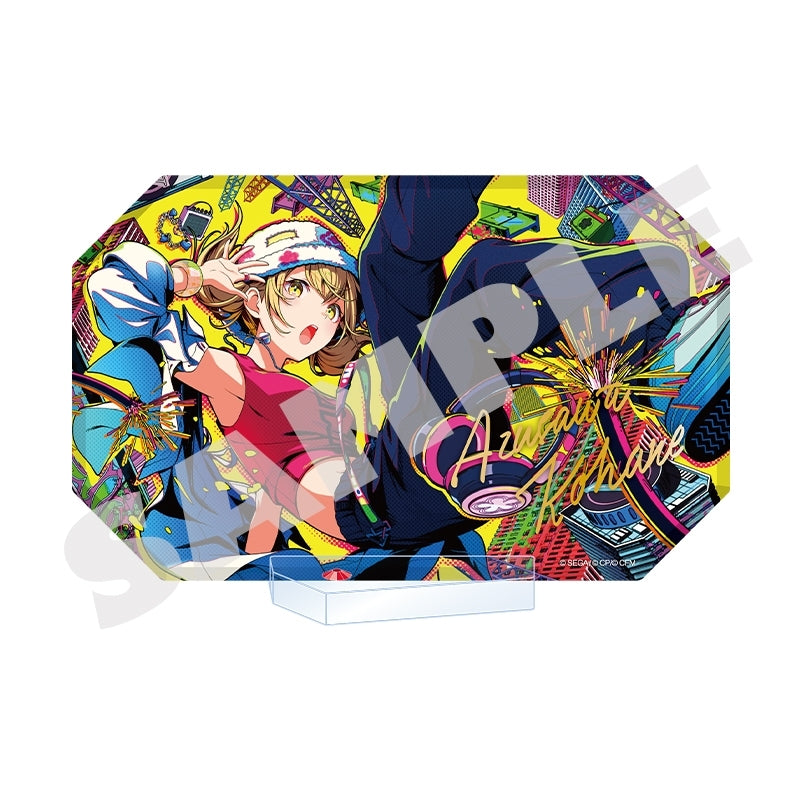 (Goods - Ornament) Hatsune Miku: Colorful Stage! World Link Acrylic Block Stand Kohane Azusawa
