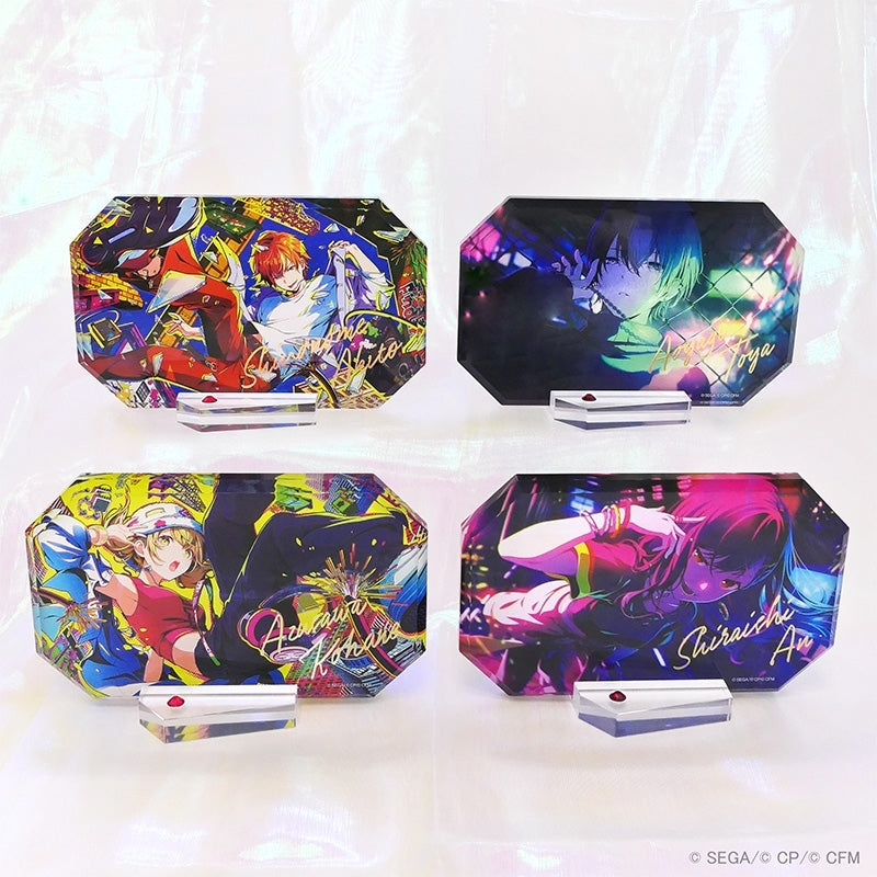 (Goods - Ornament) Hatsune Miku: Colorful Stage! World Link Acrylic Block Stand Kohane Azusawa