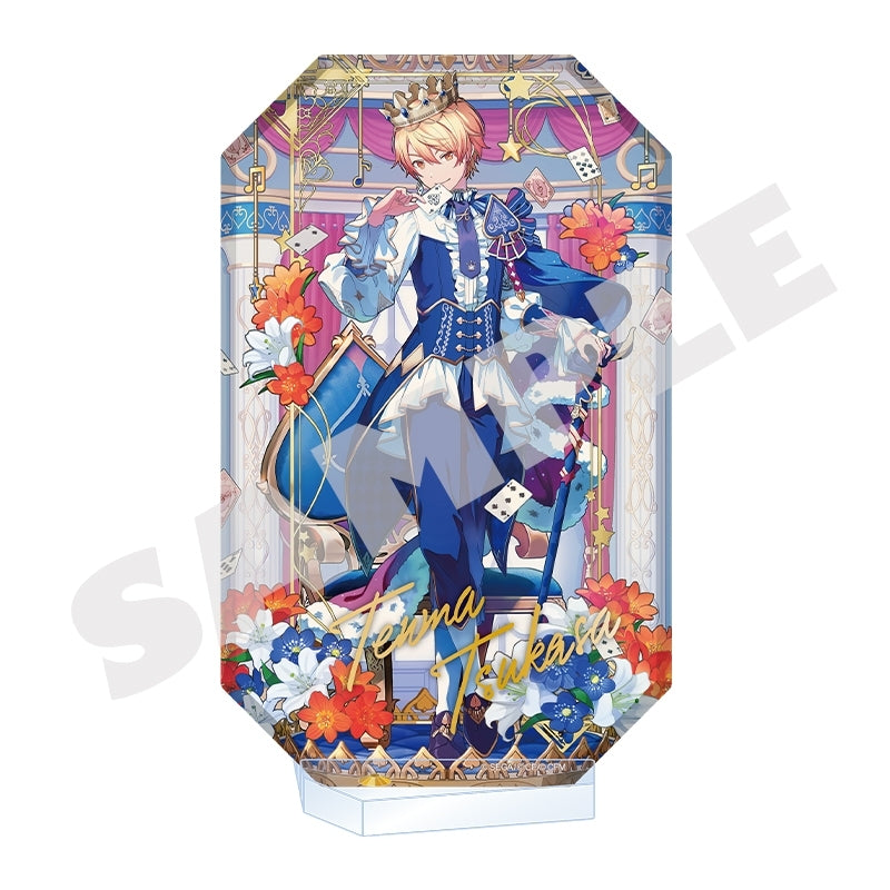 (Goods - Ornament) Hatsune Miku: Colorful Stage! World Link Acrylic Block Stand Tenma Tsukasa