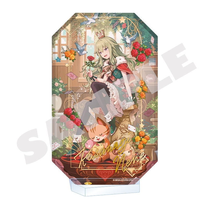 (Goods - Ornament) Hatsune Miku: Colorful Stage! World Link Acrylic Block Stand Kusanagi Nene