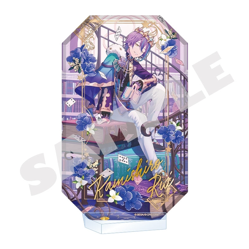 (Goods - Ornament) Hatsune Miku: Colorful Stage! World Link Acrylic Block Stand Kamishiro Rui