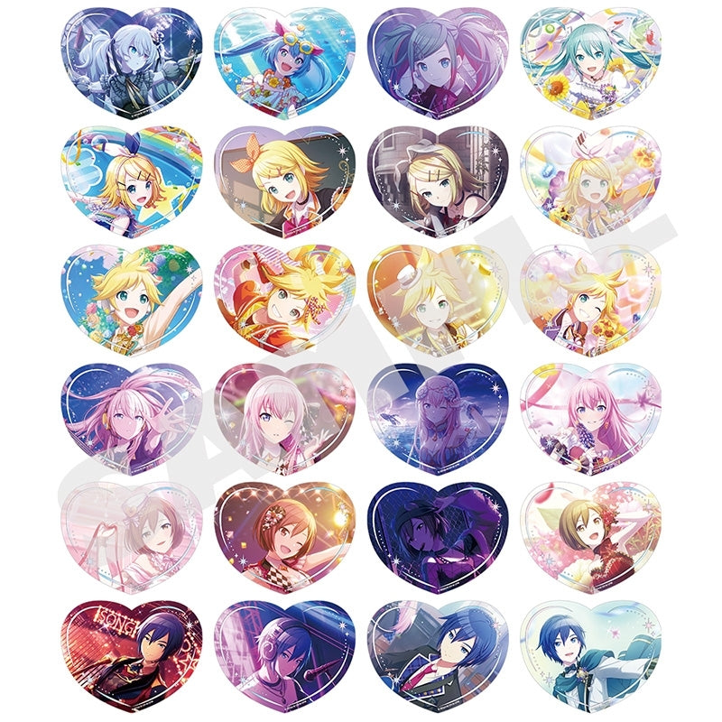 (Goods - Card) Hatsune Miku: Colorful Stage! H/Art Collection Clear Card vol. 1 Virtual Singers (Blind Box -Single)