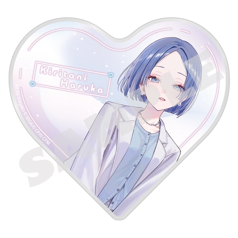 (Goods - Ornament) Hatsune Miku: Colorful Stage! Illustrator Collaboration Heart-Shaped Acrylic Block Haruka Kiritani