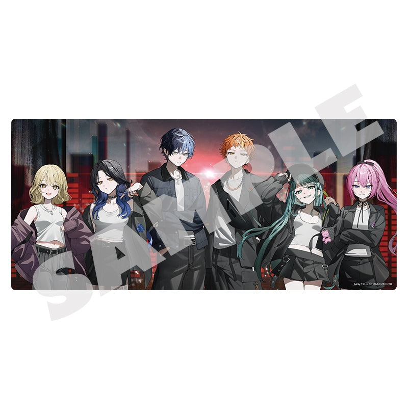 (Goods - Desk Mat) Hatsune Miku: Colorful Stage! Illustrator Collaboration Desk Mat Vivid BAD SQUAD