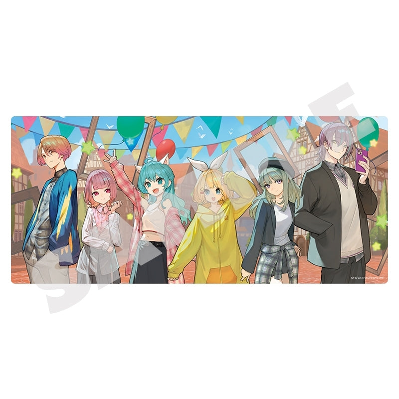 (Goods - Desk Mat) Hatsune Miku: Colorful Stage! Illustrator Collaboration Desk Mat Wonderlands x Showtime