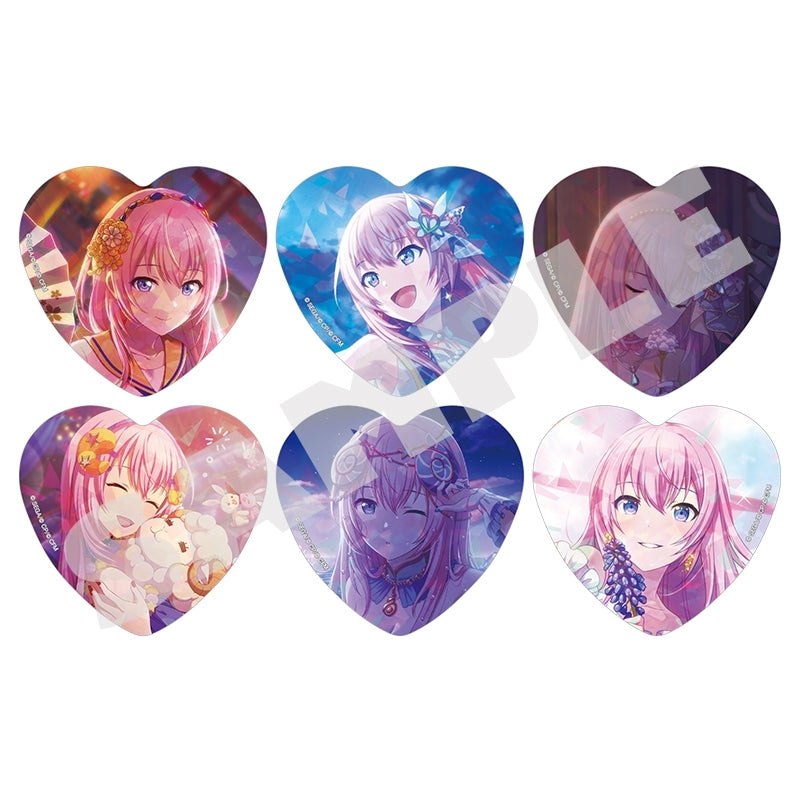 (Goods - Badge) Hatsune Miku: Colorful Stage! H/Art Badge Collection 1 Luka(Blind Box -Single)
