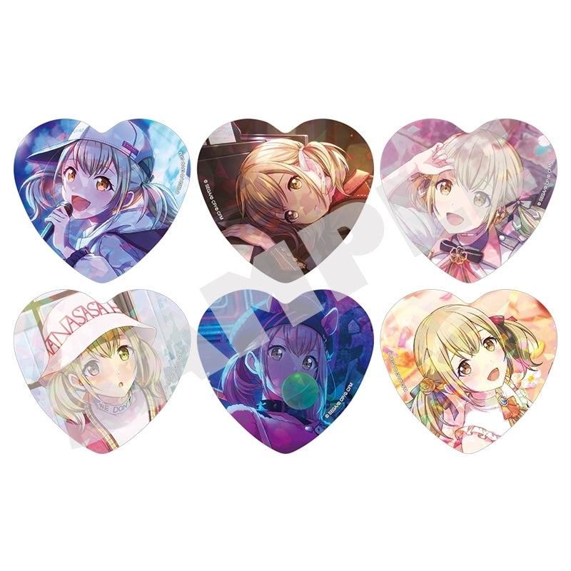 (Goods - Badge) Hatsune Miku: Colorful Stage! H/Art Badge Collection 1 Kohane Azusawa(Blind Box -Single)