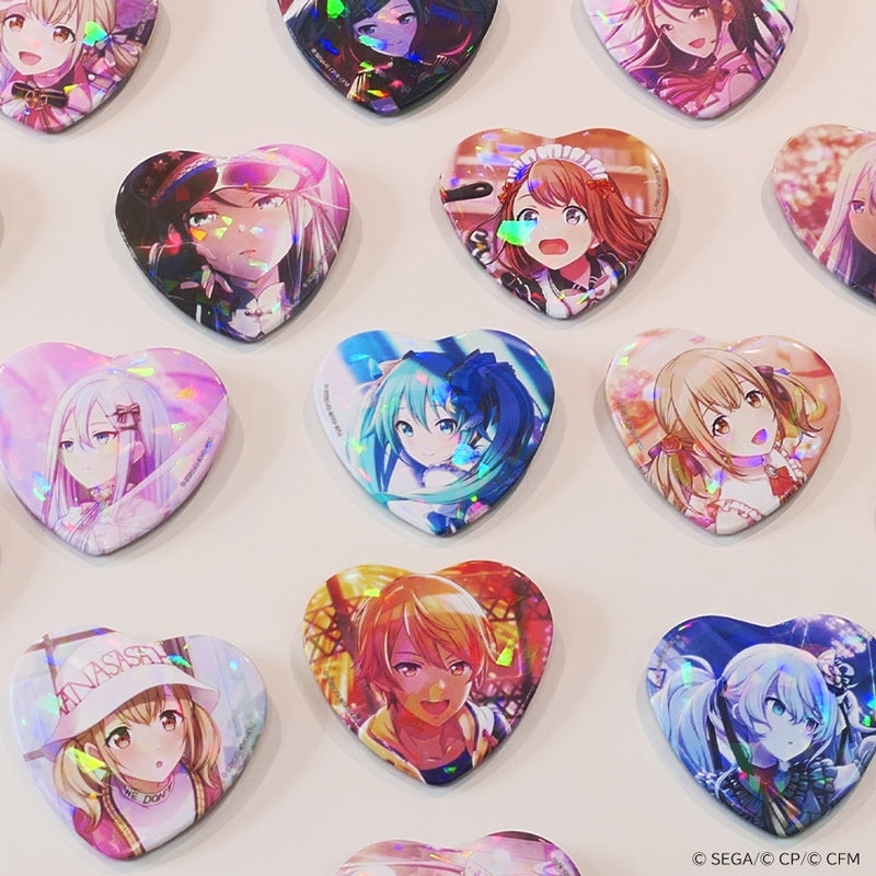 (Goods - Badge) Hatsune Miku: Colorful Stage! H/Art Collection Button Badge vol. 1 Saki Tenma (Blind Box -Single)