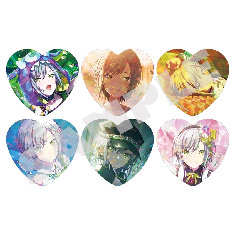 (Goods - Badge) Hatsune Miku: Colorful Stage! H/Art Collection Button Badge vol. 1 Shiho Hinomori (Blind Box -Single)