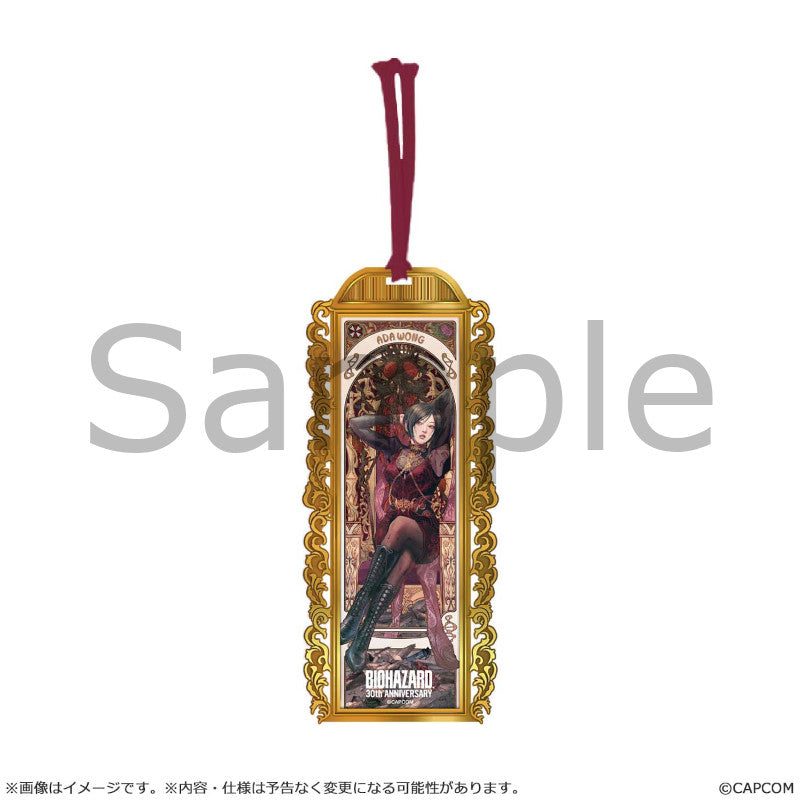 (Goods - Bookmark) Resident Evil 30th Anniversary Metal Bookmark Ada