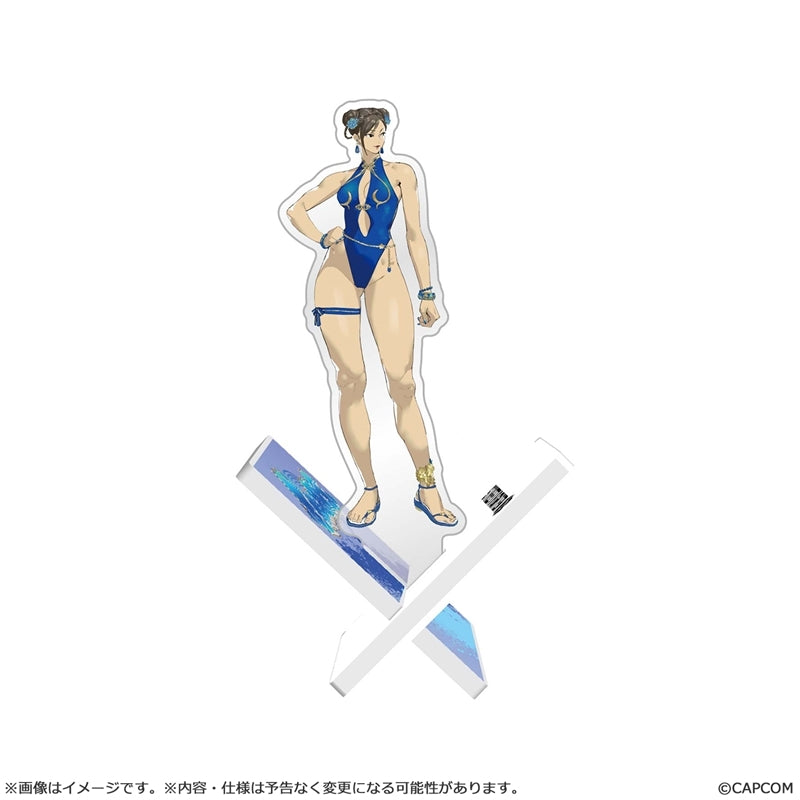 (Goods - Acrylic Stand) Street Fighter 6 Batten Acrylic Stand Chun Li Outfit 4