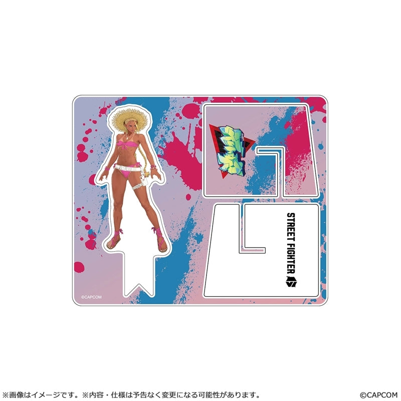 (Goods - Acrylic Stand) Street Fighter 6 Batten Acrylic Stand Cammy Outfit 4