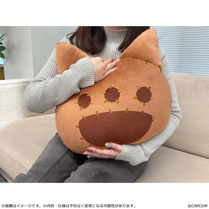 (Plush) Monster Hunter Cat-Shaped Cushion