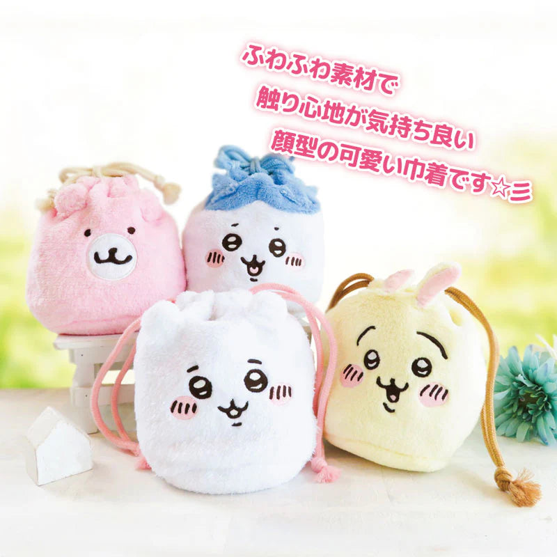 (Goods - Pouch) Chiikawa Face Pouch Bear