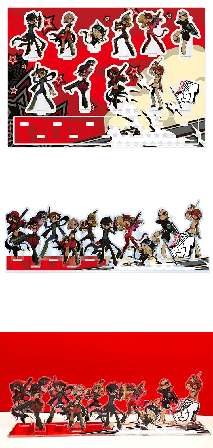 (Goods - Ornament) Persona 5 Tactica All-Out Attack Acrylic Diorama