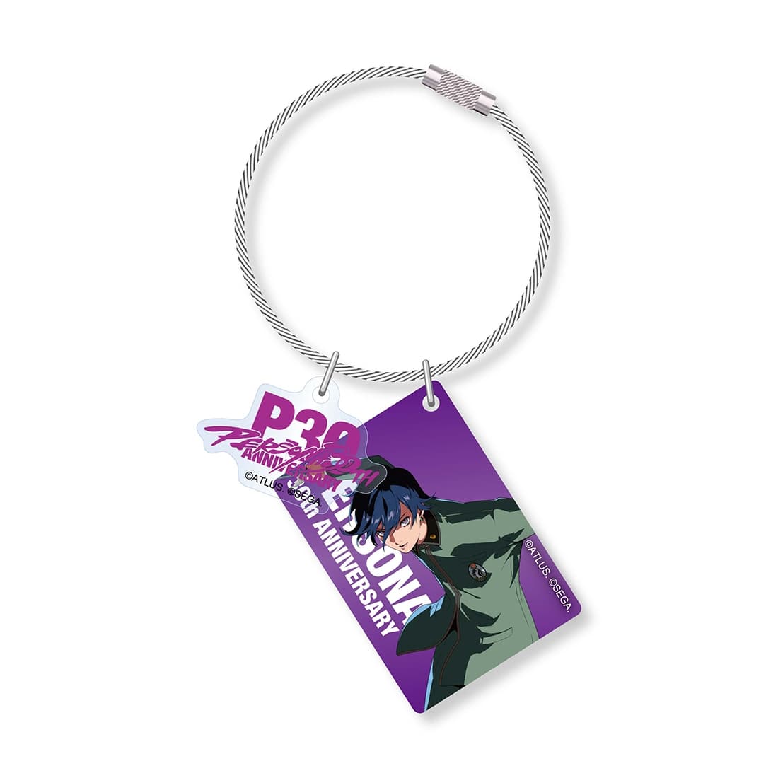 (Goods - Keychain) Persona 30th Anniversary Keychain Protagonist: Persona