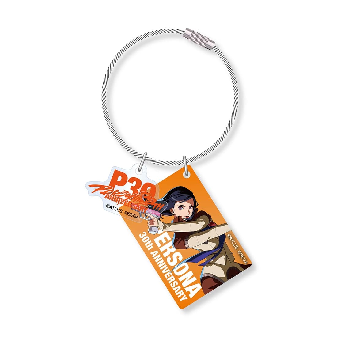 (Goods - Keychain) Persona 30th Anniversary Keychain Protagonist: Persona 2 Eternal Punishment