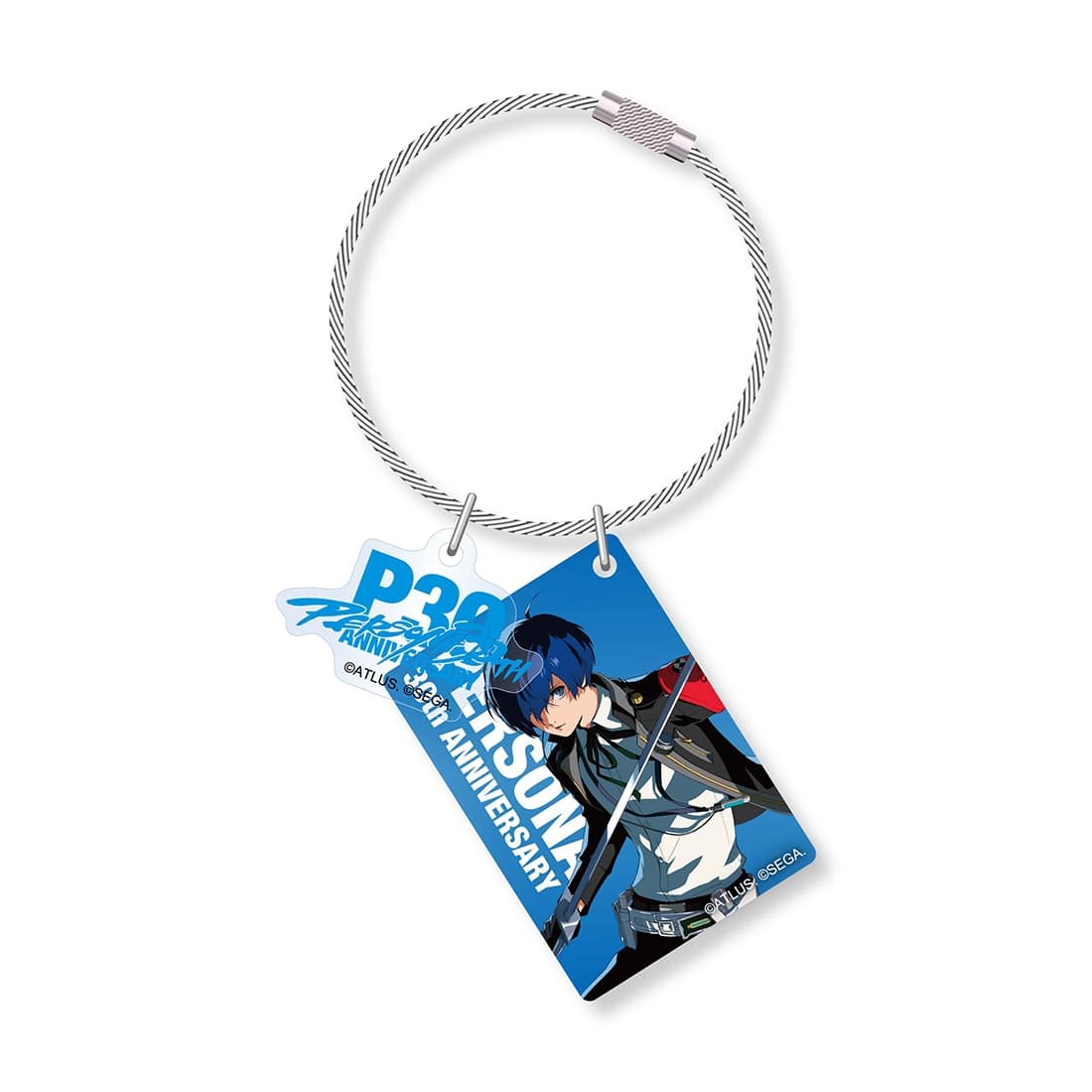 (Goods - Keychain) Persona 30th Anniversary Keychain Protagonist: Persona 3