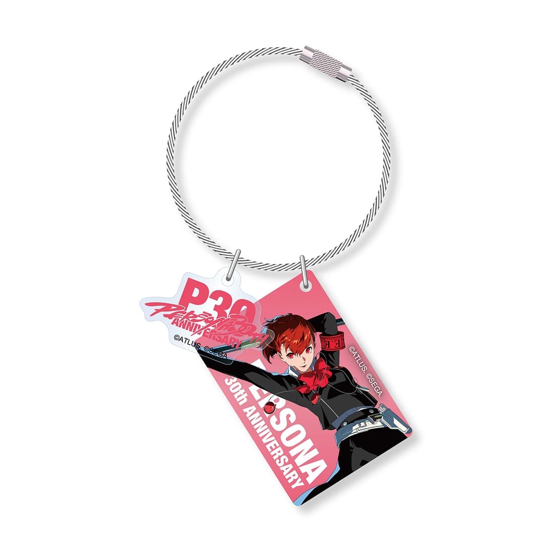 (Goods - Keychain) Persona 30th Anniversary Keychain Protagonist: Persona 3 Portable