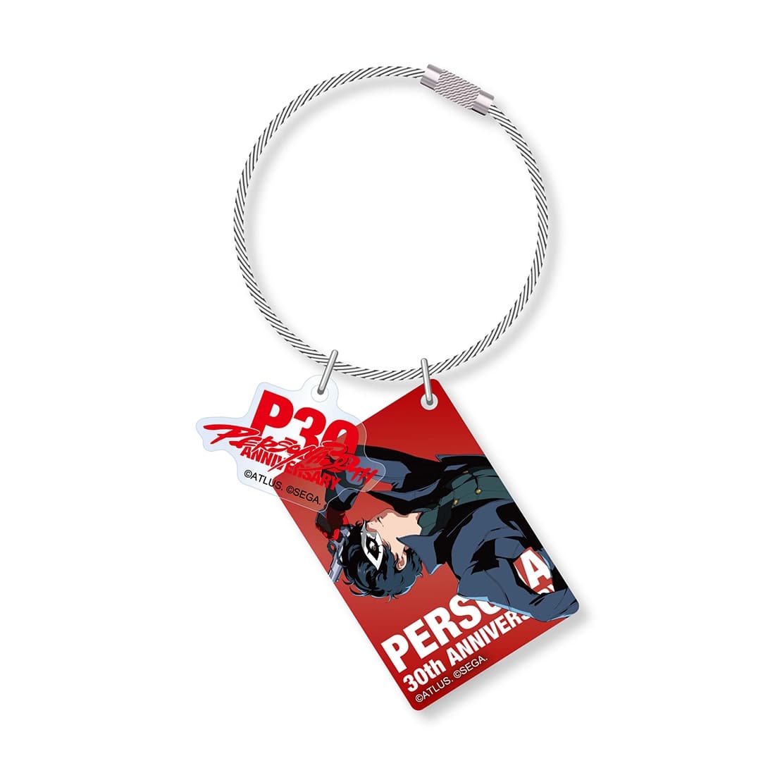 (Goods - Keychain) Persona 30th Anniversary Keychain Protagonist: Persona 5