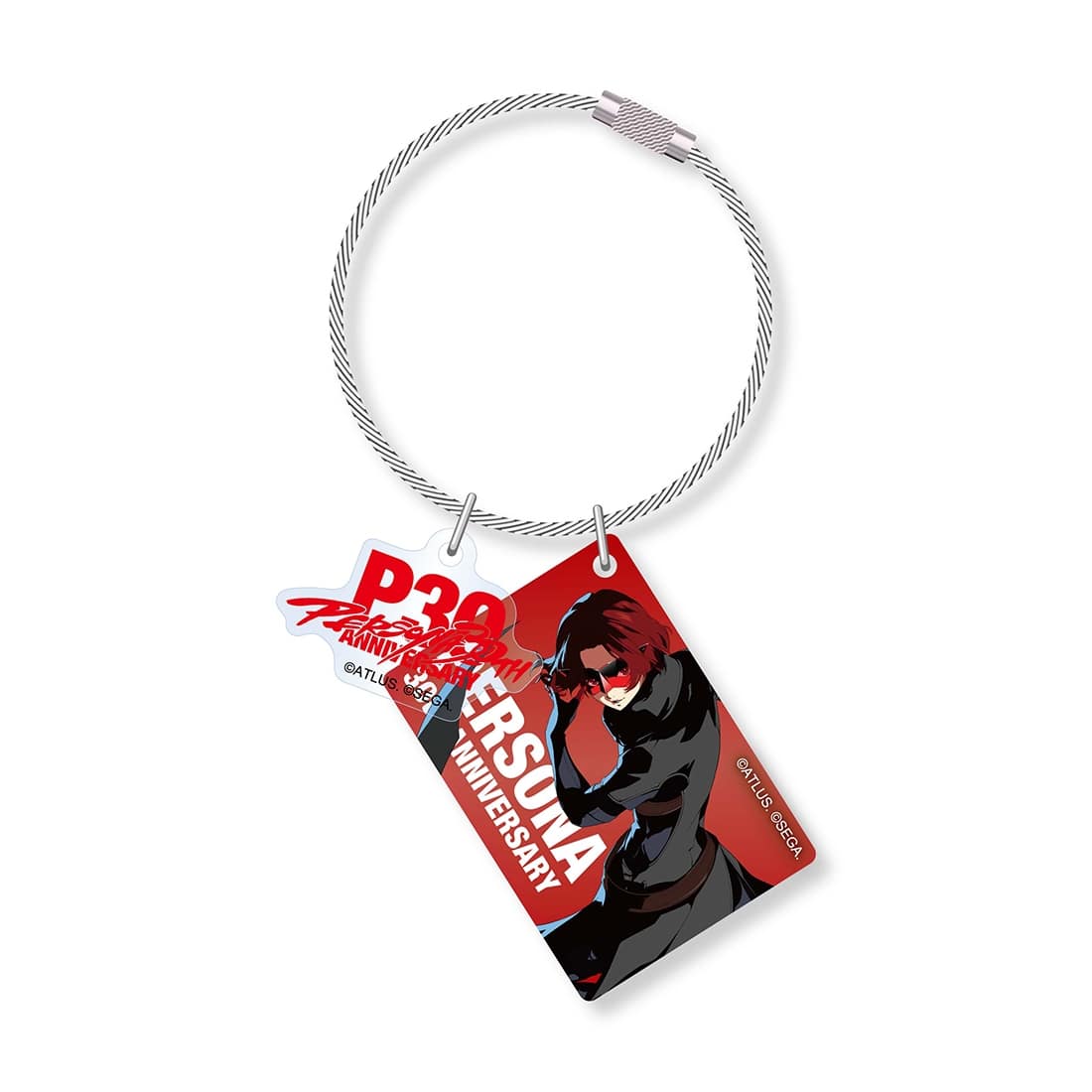 (Goods - Keychain) Persona 30th Anniversary Keychain Protagonist: Persona 5 The Phantom X