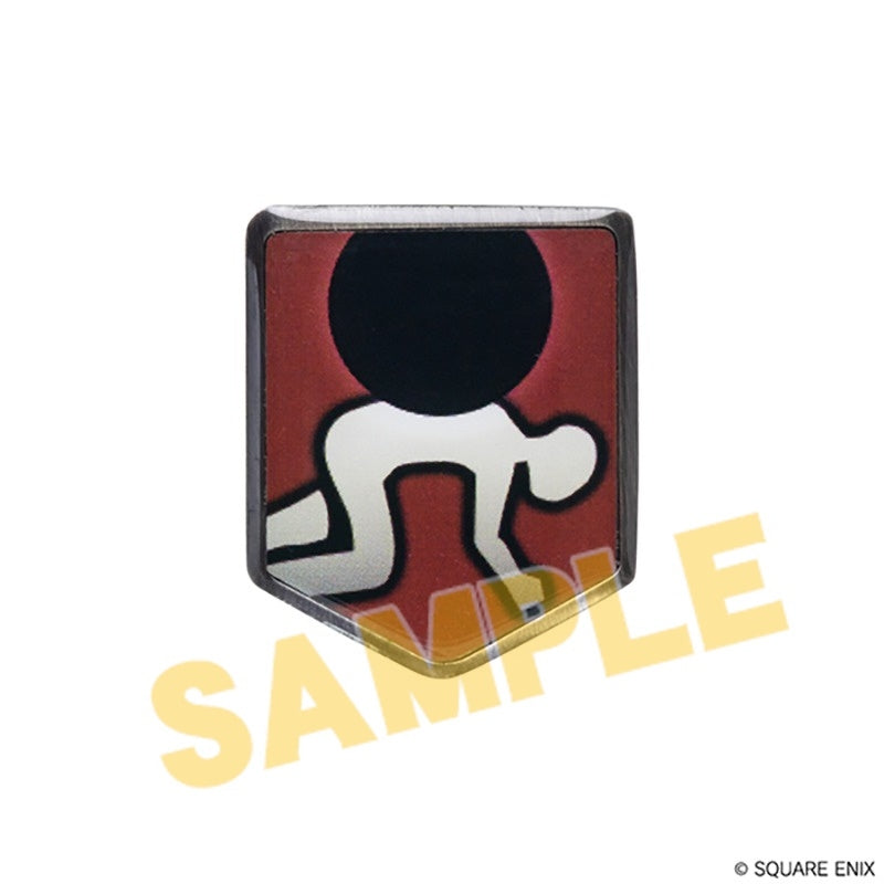 (Goods - Badge) FINAL FANTASY XIV Status Effects Pin Badge [Heavy]