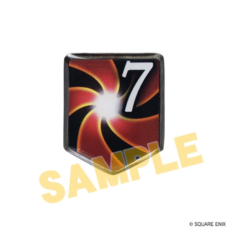 (Goods - Badge) FINAL FANTASY XIV Status Effects Pin Badge [Damage Taken Up]