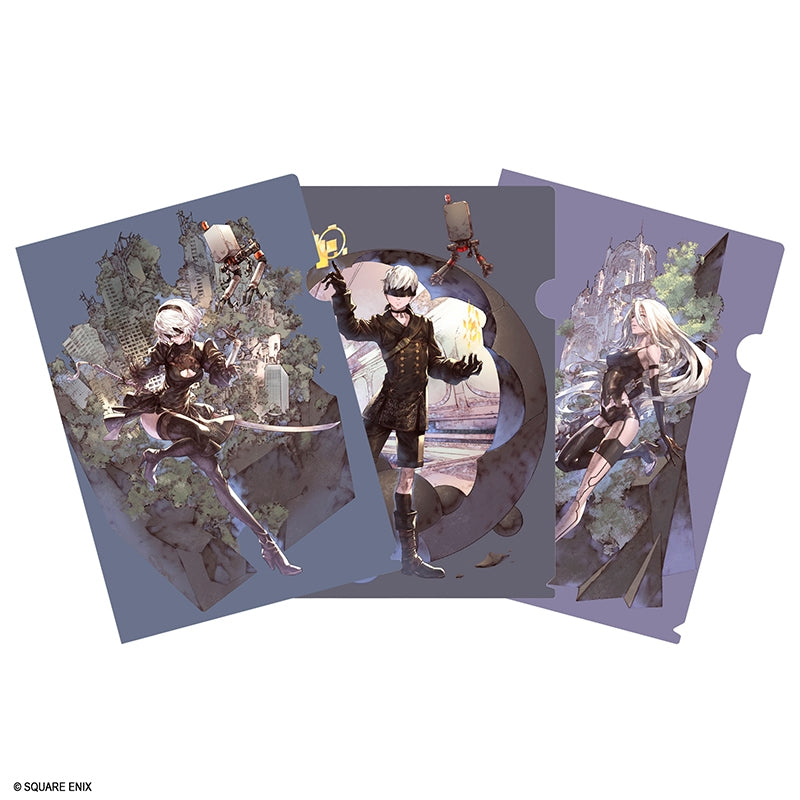 (Goods - Clear File) NieR:Automata 9th Anniversary Clear File (Set of 3)