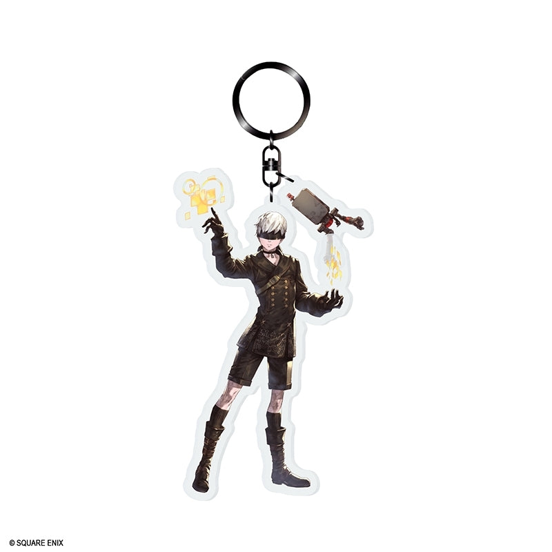 (Goods - Keychain) NieR:Automata 9th Anniversary Acrylic Keychain 9S