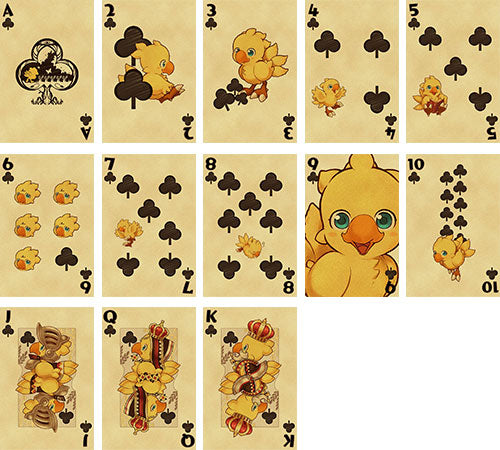 [Final Fantasy] Playing Cards /Chocobo