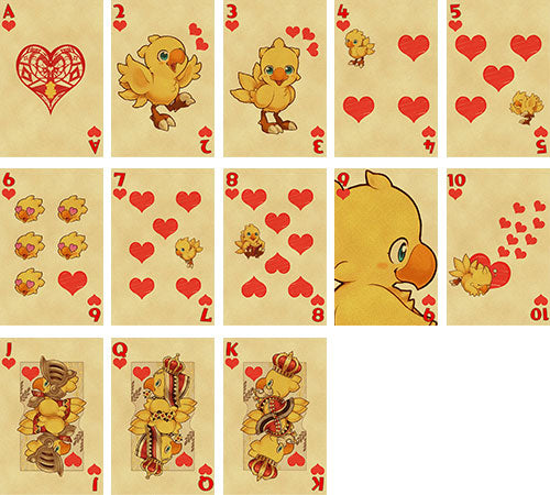 [Final Fantasy] Playing Cards /Chocobo