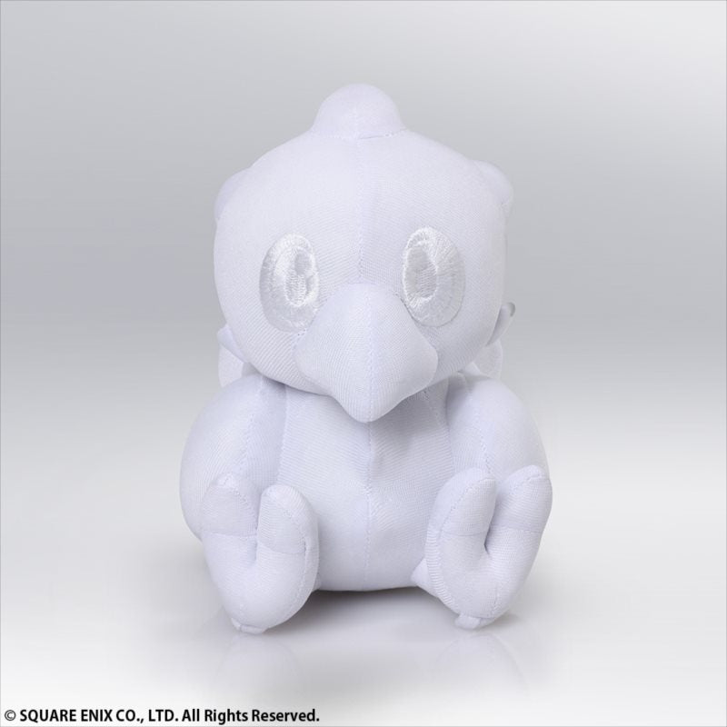 [Final Fantasy] Message Plush /Chocobo (White)