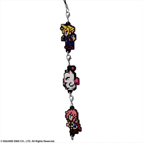 [Final Fantasy] Rubber Keychain Vol.1 /FF7 (Blind Box -Single)