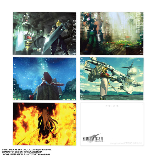 [Final Fantasy] Postcard Set / FF7 Image Art