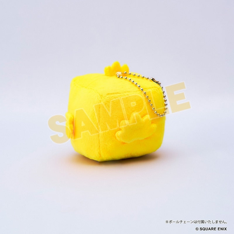 [Final Fantasy] Cube Shaped Plush Keychain /Chocobo (Small)