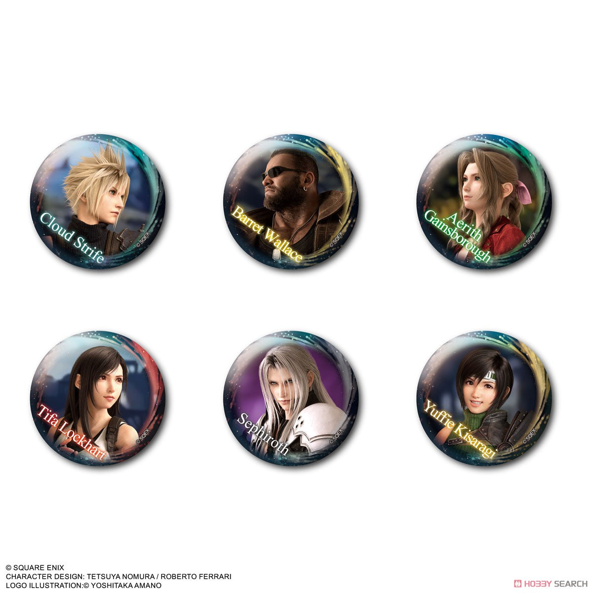 [Final Fantasy] FF7 Rebirth Button Badge (Blind Box -Single)