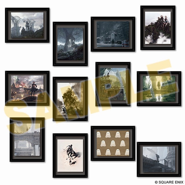 (Goods - Magnet) NieR Series Frame Magnet Gallery (Blind Box -Single)
