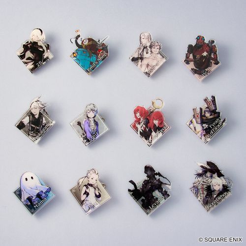 (Goods - Badge) NieR Series Acrylic Badge Collection Vol. 1 BOX (Blind Box -Single)