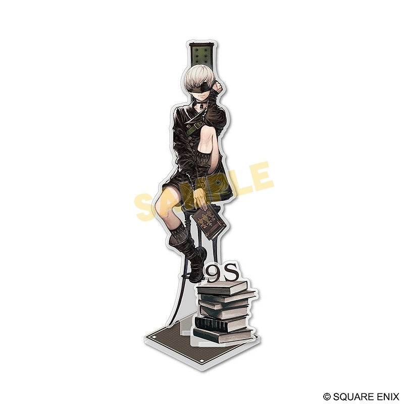 (Goods - Acrylic Stand) NieR: Automata Acrylic Stand 9S & Book