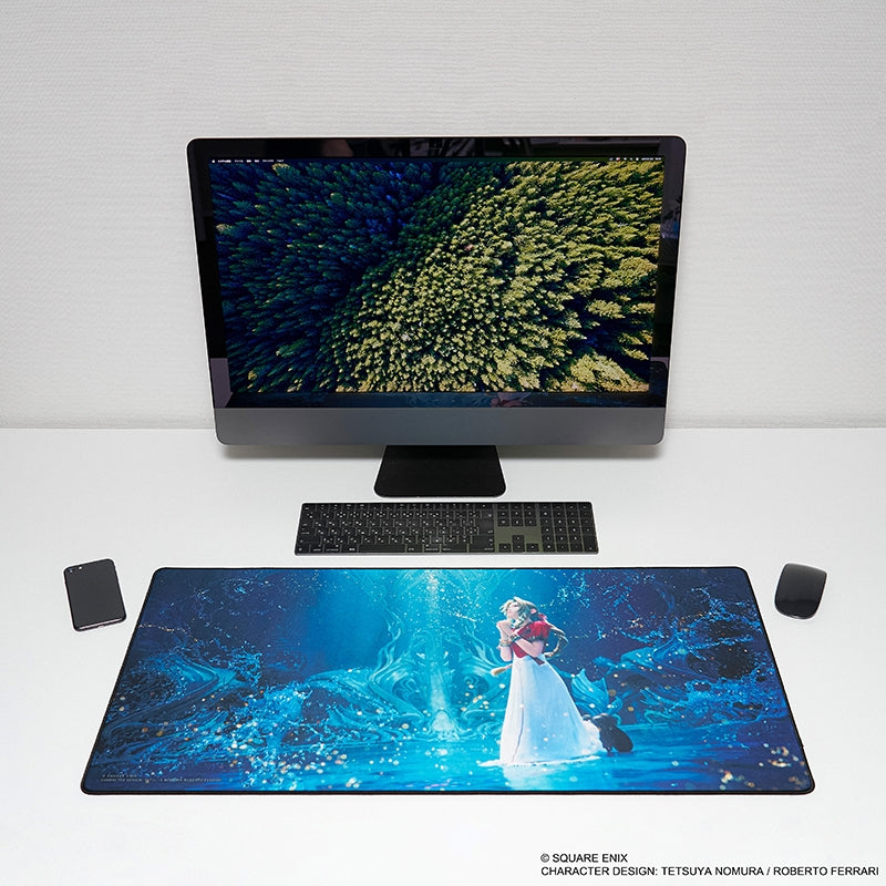 (Goods - Mouse Pad) Final Fantasy VII Rebirth Gaming Mouse Pad Key Art Aerith