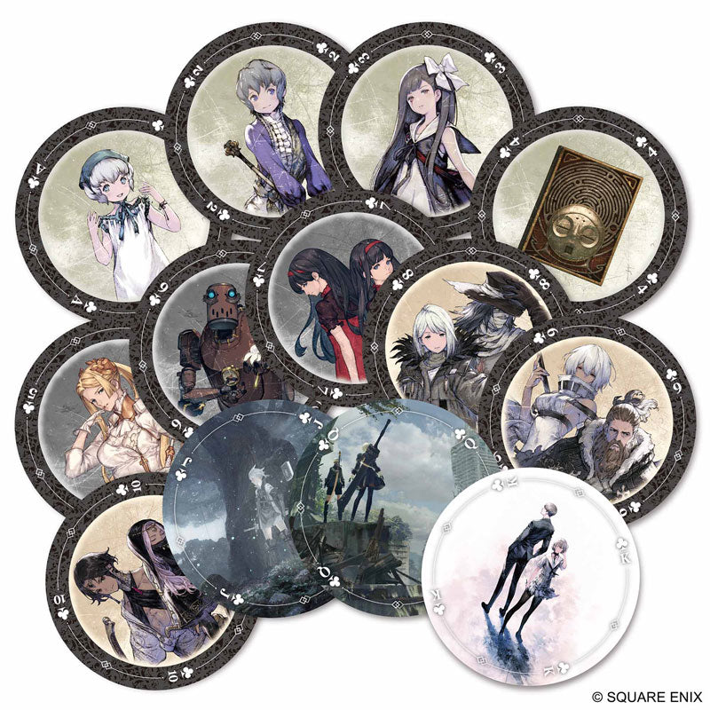 (Goods - Card) NieR Series Round Playing Cards
