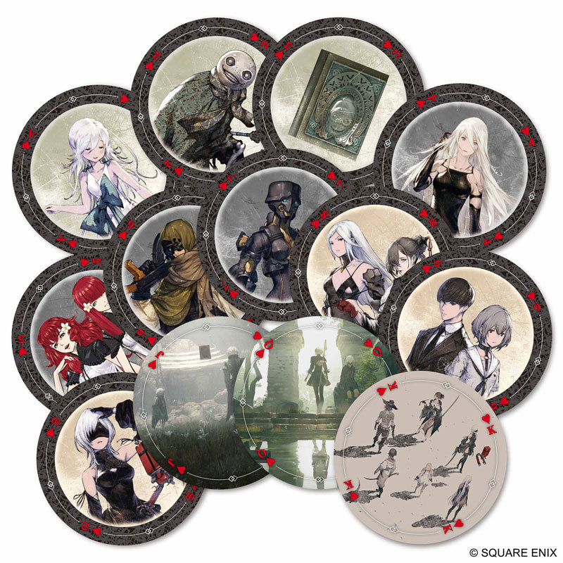 (Goods - Card) NieR Series Round Playing Cards