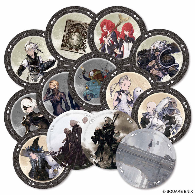 (Goods - Card) NieR Series Round Playing Cards