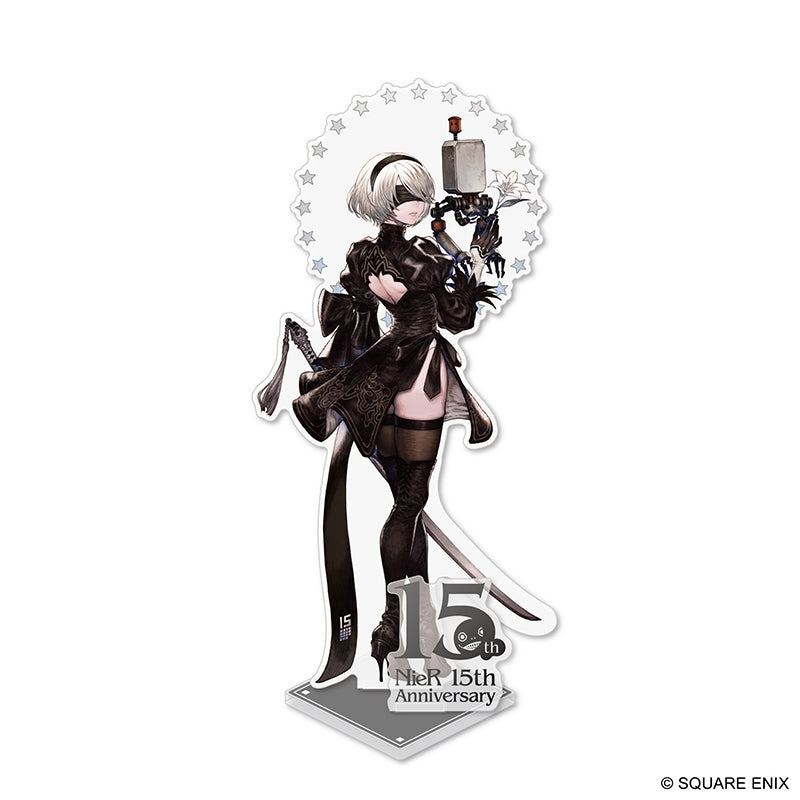(Goods - Acrylic Stand) NieR Series 15th Anniversary Acrylic Stand 2B & Pod 042