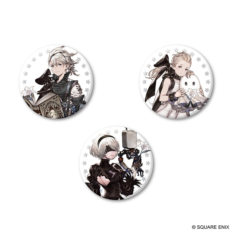 (Goods - Badge) NieR Series 15th Anniversary Button Badge Set